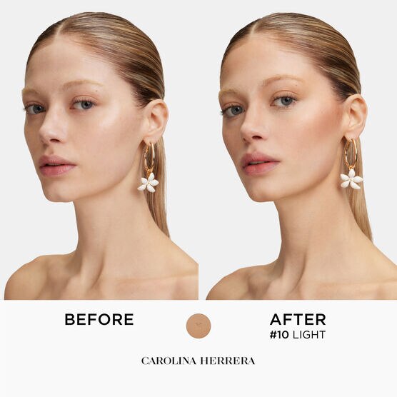 CAROLINA HERRERA NUDE COUTURE MATTE BRONZER 10 LIGHT